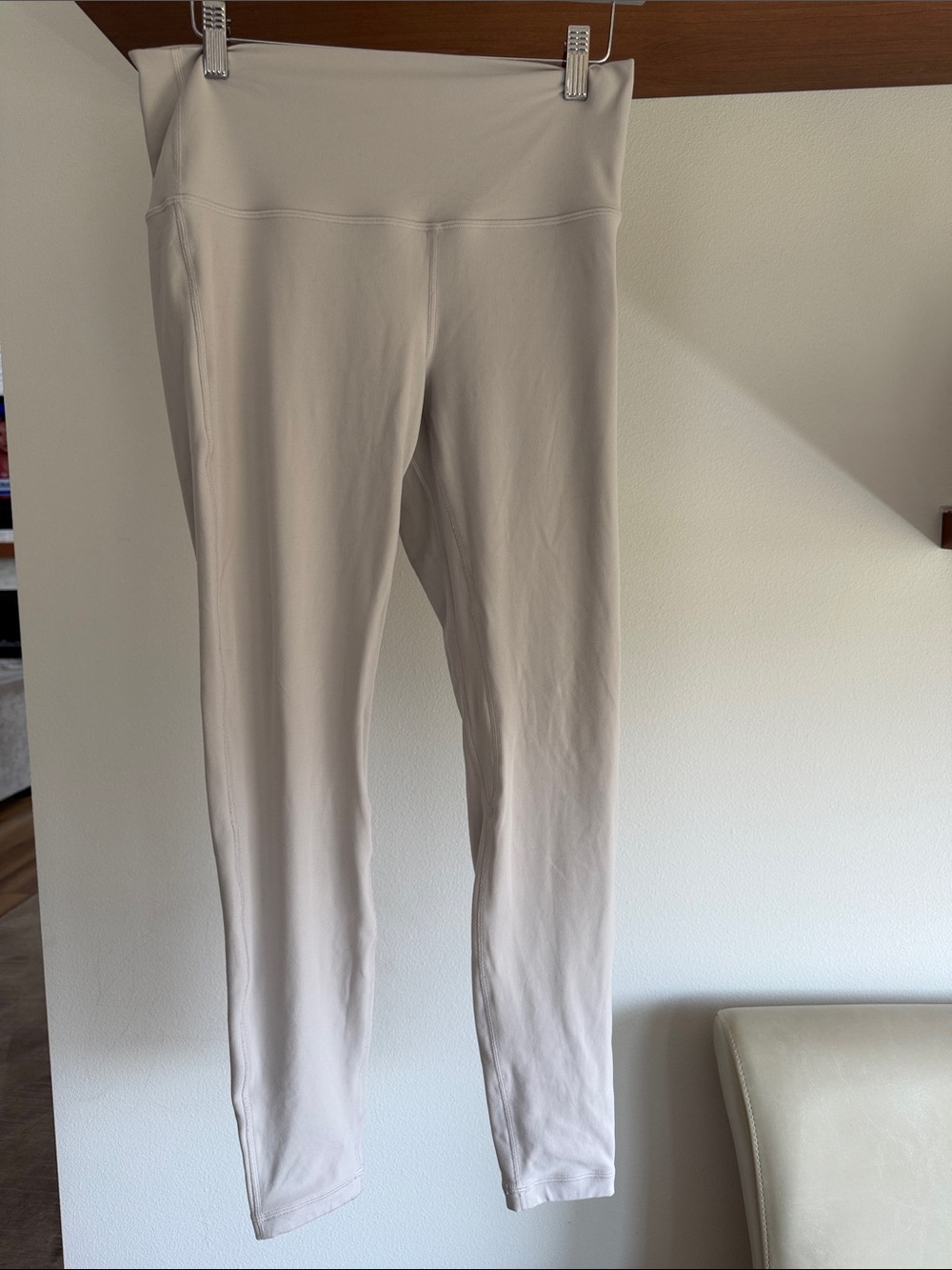 Women's lululemon  High-Waist Leggings in Light Beige size 10